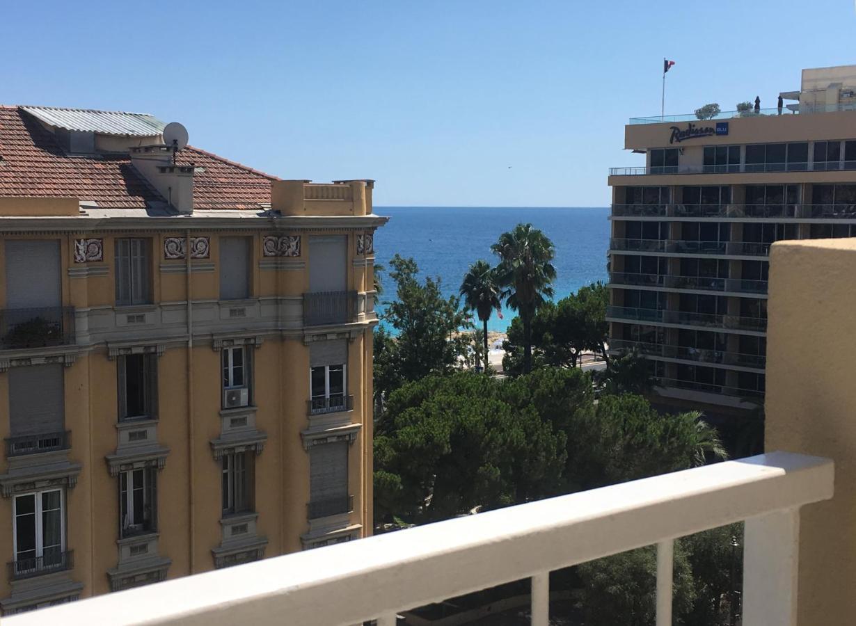 Studio 100M De La Mer Nizza Exterior foto